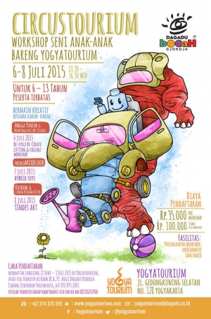 Circustourium | Workshop Seni Anak-anak Bareng Yogyatourium