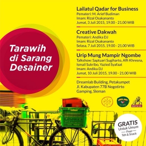 Taraweh di Sarang Desainer | FREE