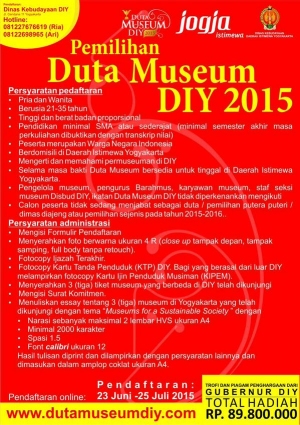 Pemilihan Duta Museum DIY 2015