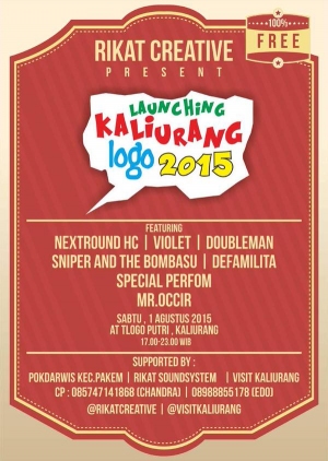 Launching Kaliurang Logo 2015 | Free 
