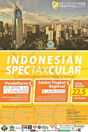 Indonesian Tax Festival 2015 di STAN