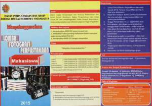 Lomba Fotografi Perpustakaan untuk Mahasiswa Jogja