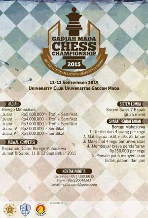 Gadjah Mada Chess Championship 2015