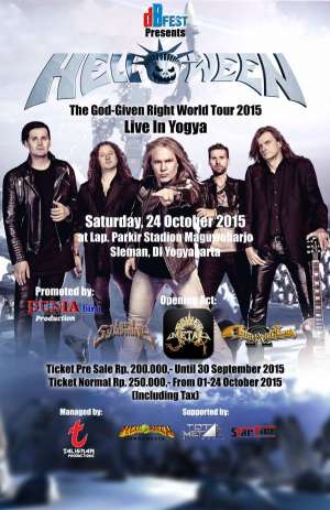 HELLOWEEN Live in Yogyakarta