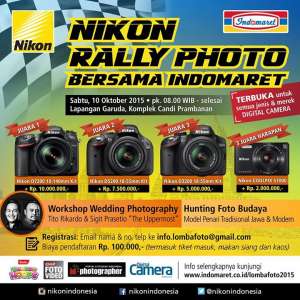 Nikon Rally Photo Bersama Indomaret
