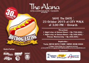 Hotdong Eating Competition at City Walk Yogyakarta