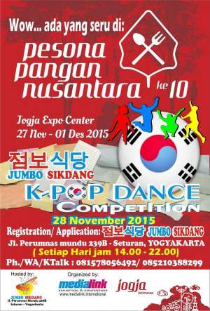 K-POP Dance Dompetition di Pesona Pangan Nusantara JEC