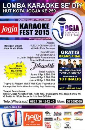 Lomba Karaoke Se-DIY HUT Kota Jogja Ke-259