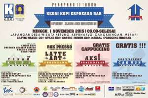 Perayaan 11 Tahun Kedai Kopi