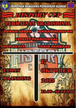 History Cup di Taman Mlanding