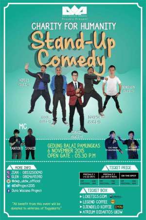 Charity for Humanity-Stand up Comedy