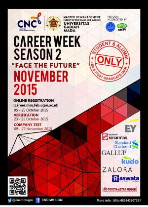 Career Week Season 2 di MM UGM