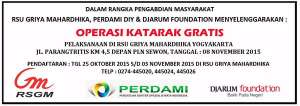 Operasi Katarak Gratis