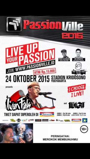 Konser Iwan Fals di Stadion Kridosono