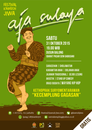 Festival Kawruh Jiwa "Aja Sulaya"