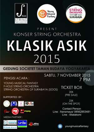 Konser String Orchestra Klasik Asik