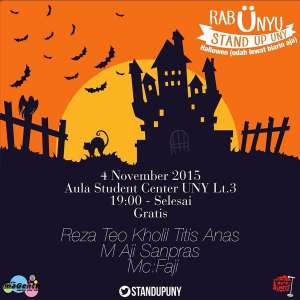 Rabu UNYu Stand Up Comedy UNY: Halloween