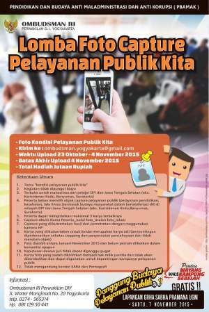 Lomba Foto Capture Pelayanan Publik