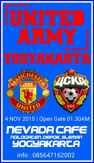 Nonton Bareng MU vs CSKA Moskow