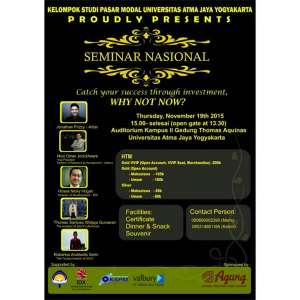 Seminar Investasi Pasar Modal