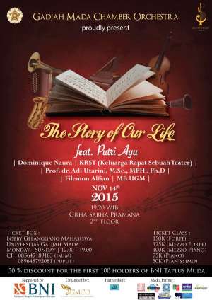 Gadjah Mada Chamber Orchestra: The Story of Our Life feat. Putri Ayu