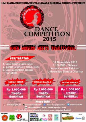 Dance Competition "When Modern Meets Traditional"