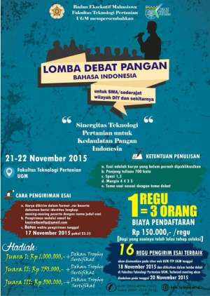 Lomba Debat Pangan