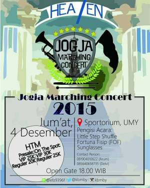 Concert Marching Band Kampus Jogja