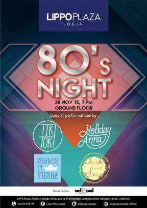 80's Night Lippo Plaza Jogja