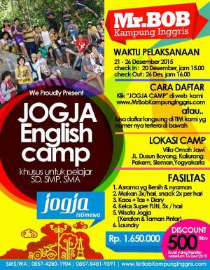 Jogja English camp 