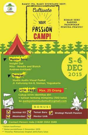 Cultivate Your Passion Camp