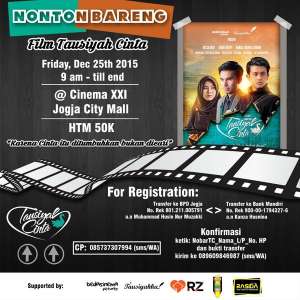 Nonton Bareng Film Tausiyah Cinta