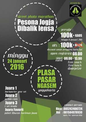 Street Photo Marathon Pesona Jogja Dibalik Lensa