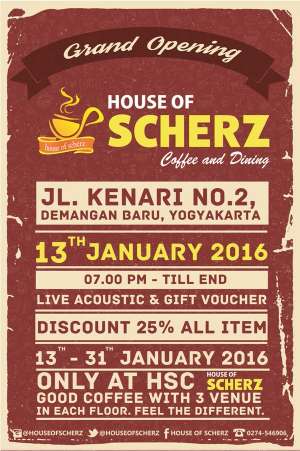 Grand Opening House of Scherz