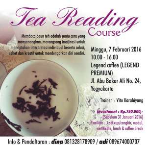 Tea Reading Course di Legend Coffee