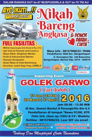 Nikah Bareng Angkasa