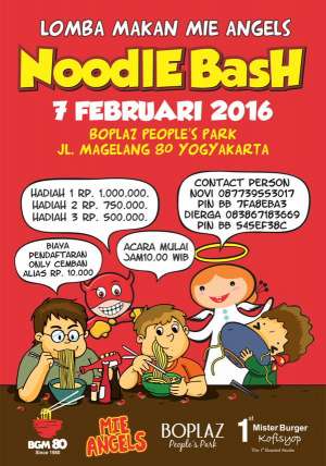 Lomba Makan Mie Angels