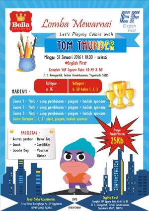 Lomba Mewarnai English First