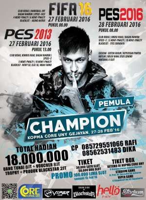 PES 2013 Competition untuk Pemula