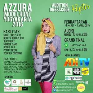 Grand Final Azzura Model Hunt 2016 di Hartono Mall 