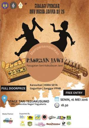 PASEBAN JAWI di Stage Tari Tedjakusuma FBS UNY
