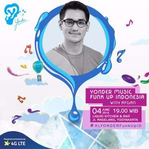Yonder Music Funk Up Indonesia with Afgan 