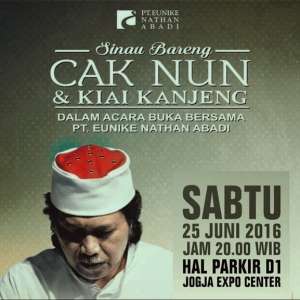 Tadabburan bersama Cak Nun dan @KiaiKanjeng | Jogja Expo Center | 