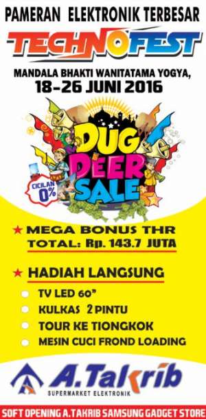 Technofest "DUG DEER SALE" 2016