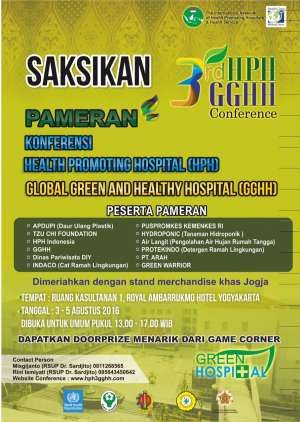 Pameran Konferensi Health Promoting Hospital 
