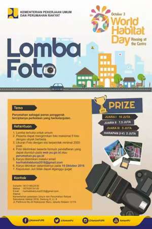 Lomba Foto World Habitat Day