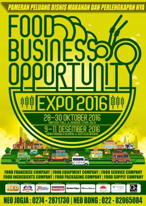 Pameran Peluang Bisnis Makanan & Perlengkapannya 