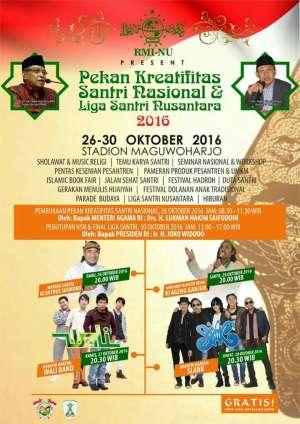 Pekan Kreativitas Santri Nasional & Liga Santri Nusantara