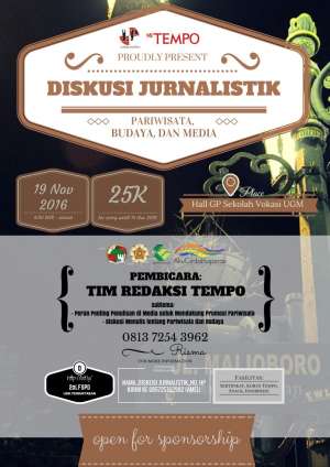 Diskusi Jurnalistik Tempo
