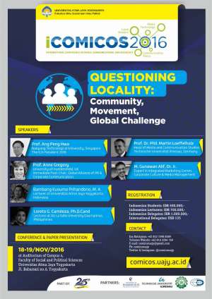 Icomicos 2016 | International Conference On Media,Communication and Sociology